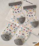 Polka Dot Cystal Sock