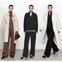 Women's Mock Neck Knit Set - Casual Commuter Winter Outfit