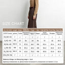 Women's Wide Leg Fleece Lined Cotton Denim Winter Trousers