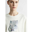 Women's Long Sleeve Crew Neck T-Shirt - Loose Fit Autumn Top