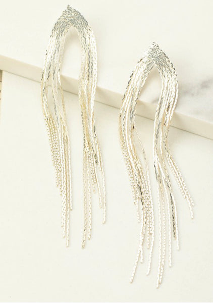 Snake Chain Arch Earring