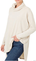 Ivory Cowl Neck clearance