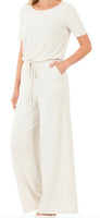 Bone Jumpsuit waist Back Keyhole Clearance