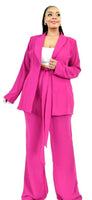 Curvy Pants Suit Set