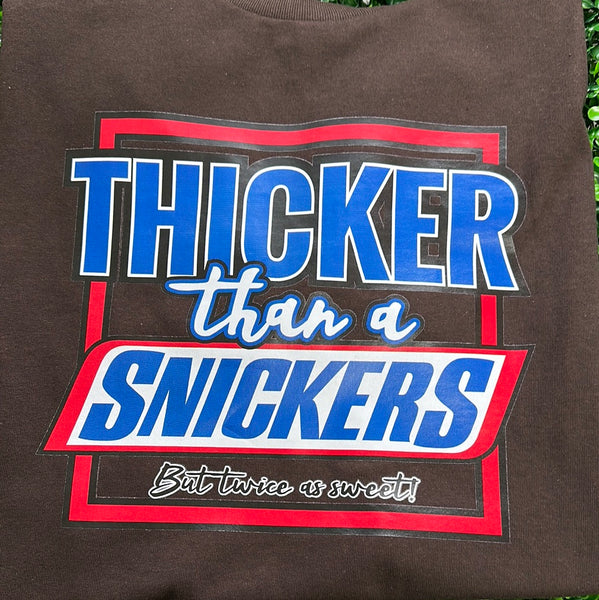 Thicker than a Snicker